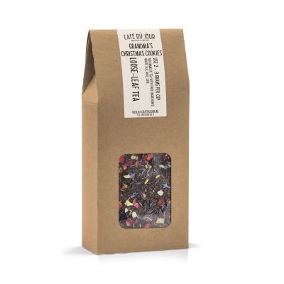 Grandma’s Christmas Cookies - Black Tea 100 Grams - Café du Jour Loose Leaf Tea