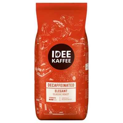 IDEE Kaffee Elegant Decaffeinated - coffee beans - 1 kilo