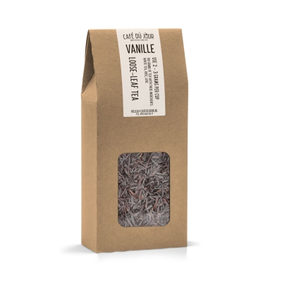 Vanilla - black tea 100 grams - Café du Jour loose tea