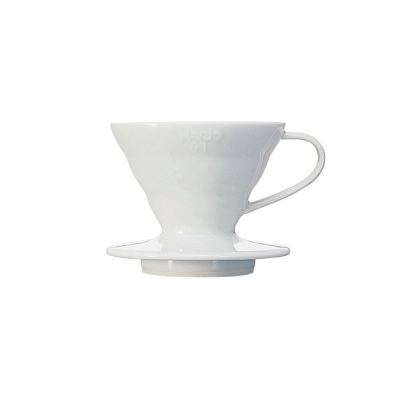 Hario V60 dripper - porcelain white - size 01