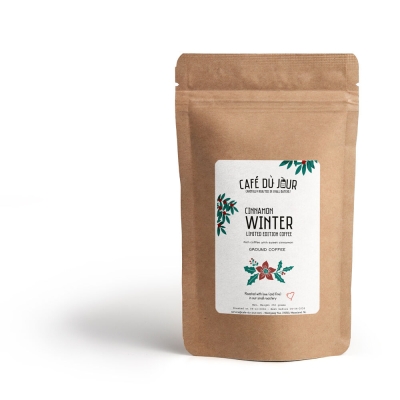 Cinnamon coffee winter special - ground coffee - 250 grams