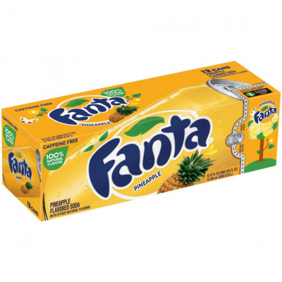Fanta Pineapple 355 ml. / tray 12 cans