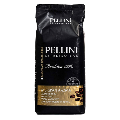 Pellini Espresso Bar No 3 Gran Aroma - coffee beans - 1 KG