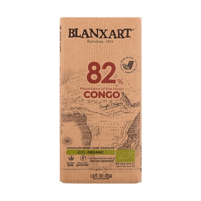 Blanxart - Congo Mountains of the moon - 82% dark chocolate