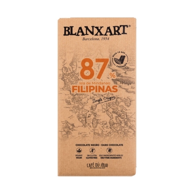 Blanxart - Filipinas Isla de Mindanao - 87% dark chocolate