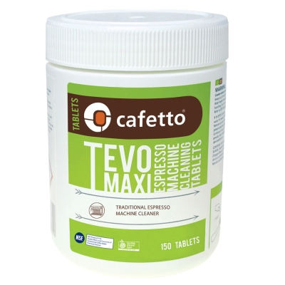 Cafetto Tevo® Maxi - cleaning tablets for coffee machines (2.5 g) - 150 pieces