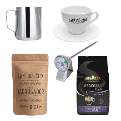 Starter pack - Cappuccino - accessories and 2 kg coffee beans