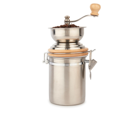 La Cafetière - coffee grinder / bean grinder - stainless steel