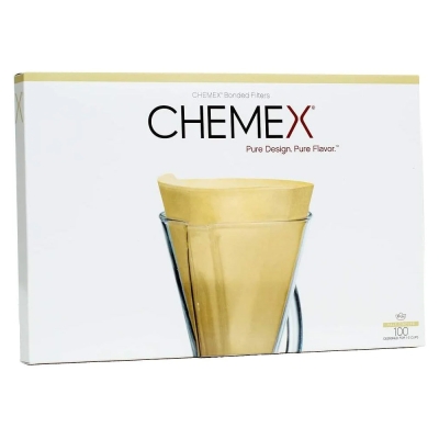 Chemex coffee filters - FP-2N Bonded (unfolded, unbleached) - 100 pieces