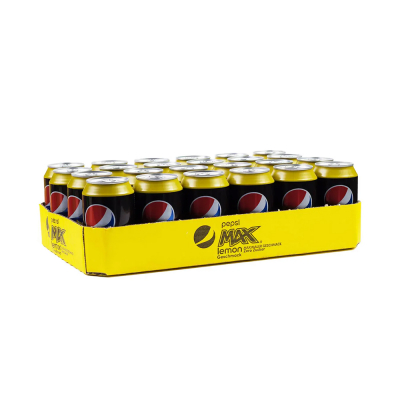 Pepsi Max Lemon 330 ml. / tray 24 cans