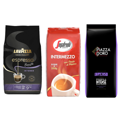 Coffee pack "Extra Espresso" - coffee beans - 3 x 1 kilo