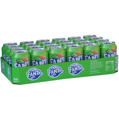 Fanta exotic 330 ml. / tray 24 cans 