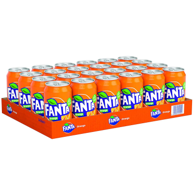Fanta Orange 330 ml. / tray 24 cans