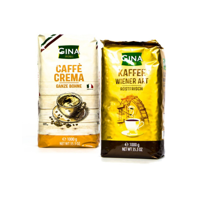 Gina Sample pack 2 x 1 KG Coffee beans