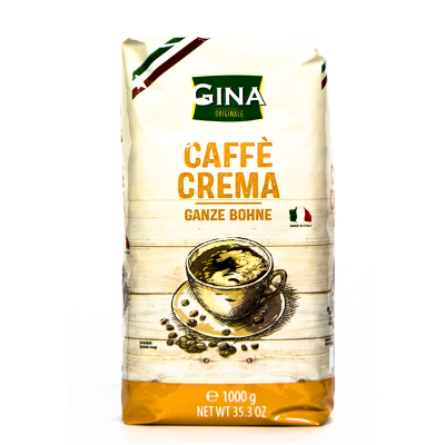 Gina caffè crema - coffee beans - 1 kilo
