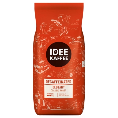 IDEE Kaffee Elegant Decaffeinated - coffee beans - 1 kilo