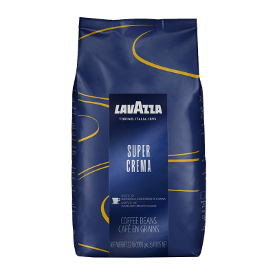 Lavazza Super Crema Espresso - Coffee beans - 1KG
