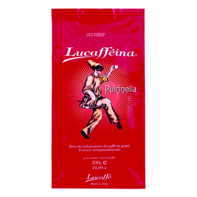 Lucaffé Pulcinella - coffee beans - 700 grams