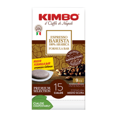 Kimbo ESE serving pods - Espresso Napoletano - 18 pieces