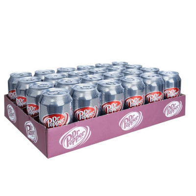 Dr Pepper Zero 330 ml. / tray 24 cans