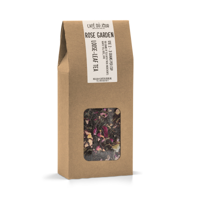 Rose Garden - Black and Green Tea 100 gram - Café du Jour loose Tea