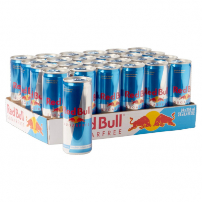 Red Bull Sugar Free 250 ml. / tray 24 cans