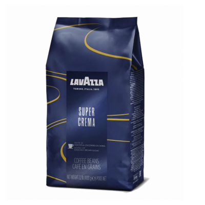 Lavazza Super Crema Espresso Coffee beans 1KG