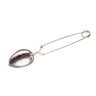 Tea tongs oval stainless steel 50mm