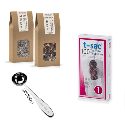 Letterbox gift - loose tea starter pack 'light' - 3-4 items