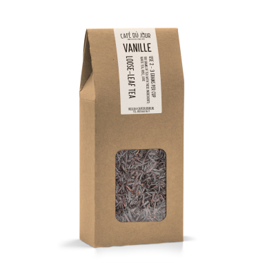 Vanilla - black tea 100 grams - Café du Jour loose tea