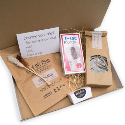 Mailbox gift set : Early Bird "pick-me-up"