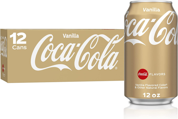 Coca Cola USA Vanilla 355 ml. / tray 12 blikken
