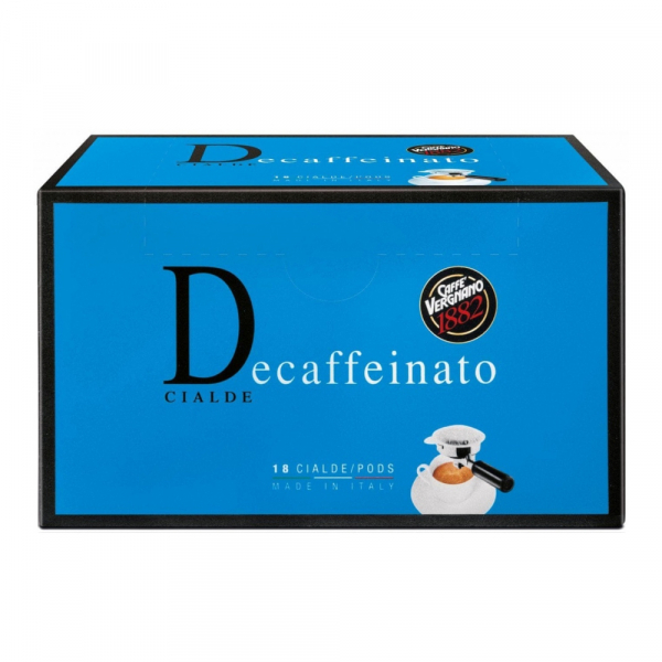 Caffè Vergnano ESE serving pods 'Decaffeinato' 18 servings 