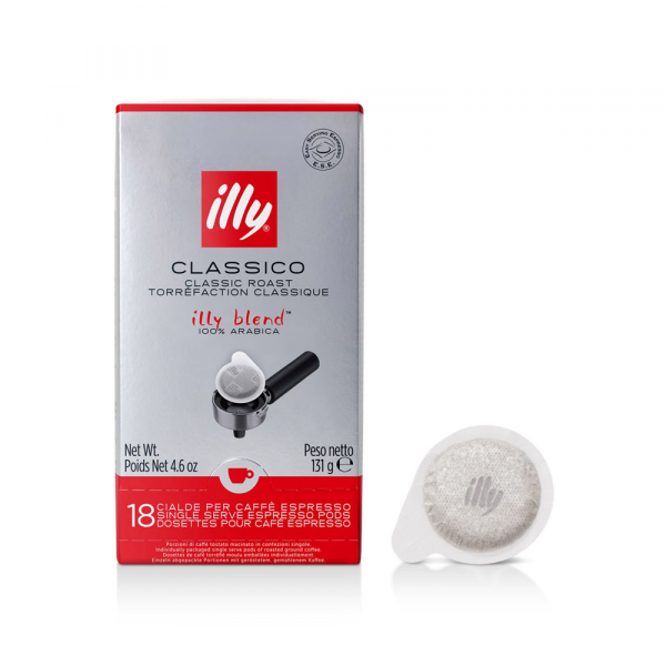 Illy ESE serving pods 'Classico' 18 servings 