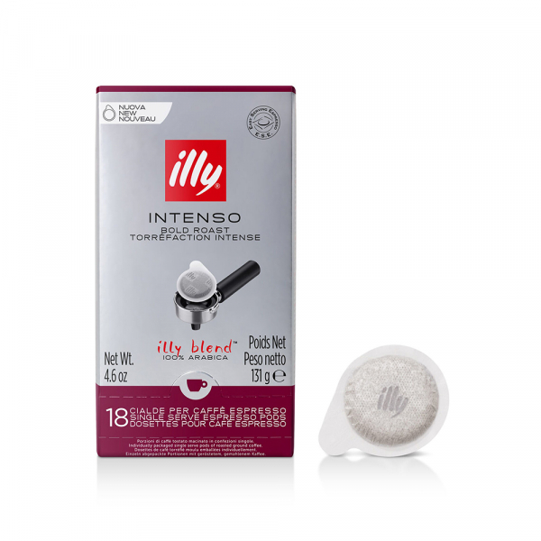 Illy ESE serving pods 'Intenso' 18 servings 