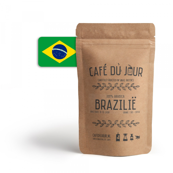 Café du Jour 100% arabica Brazilian coffee.