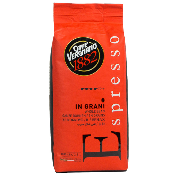 Caffè Vergnano 1882 Espresso coffee beans 1 kilo