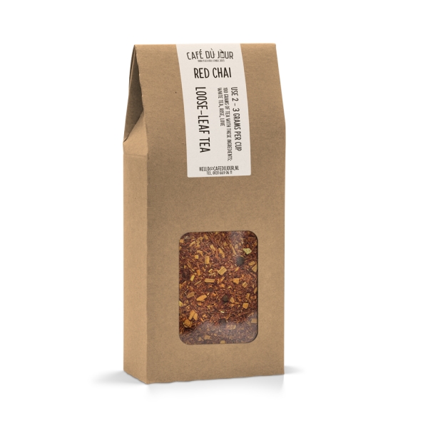 Red Chai - Rooibos thee 100 gram - Café du Jour losse thee
