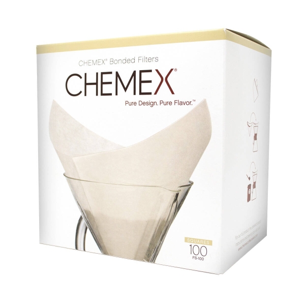 Chemex koffiefilters - FSU-100 Bonded (gevouwen) - 100 stuks