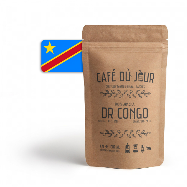 Café du Jour 100% arabica DR Congo ENG