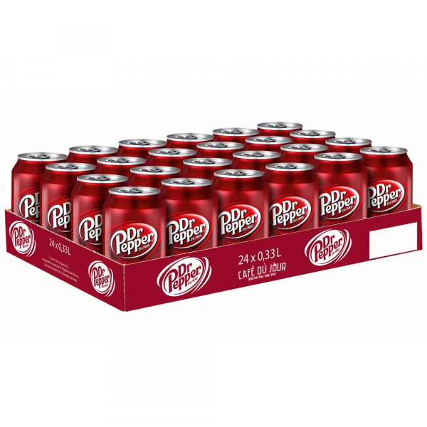 Dr. Pepper 330 ml. / tray 24 cans