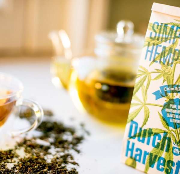 Simply Hemp - Pure hemp tea 40 grams - Dutch Harvest loose tea