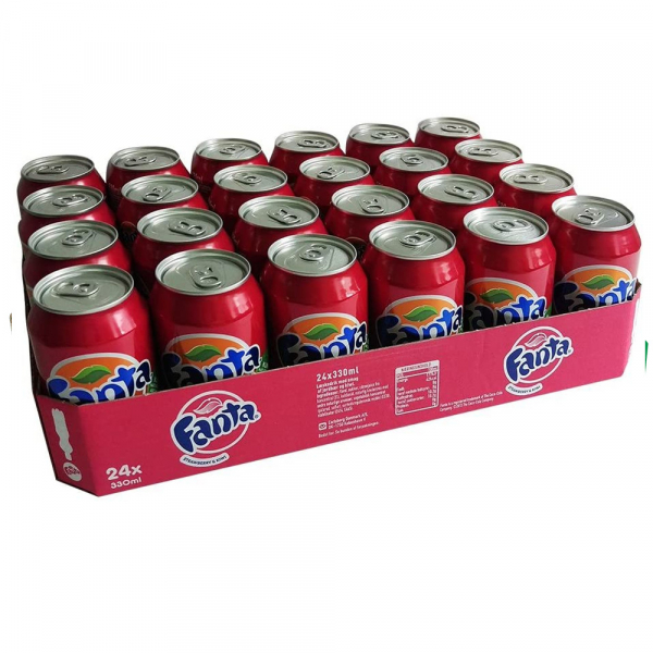 Fanta Strawberry/kiwi 24 cans 