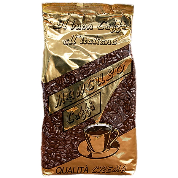 Mancuso Caffe Qualita Crema - Coffee beans - 1 KG