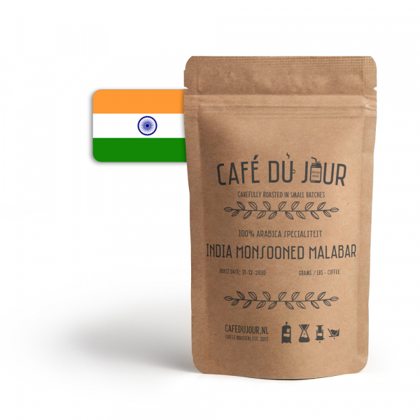 Café du Jour 100% arabica specialty India Monsooned Malabar