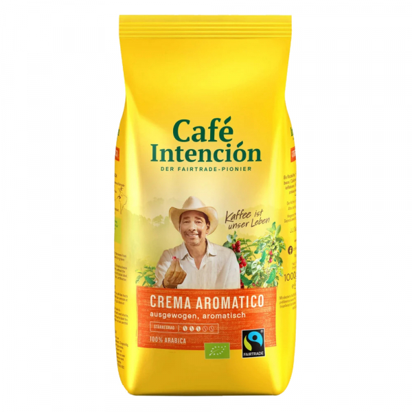 Café Intención Ecológico Caffé Crema Coffee  beans