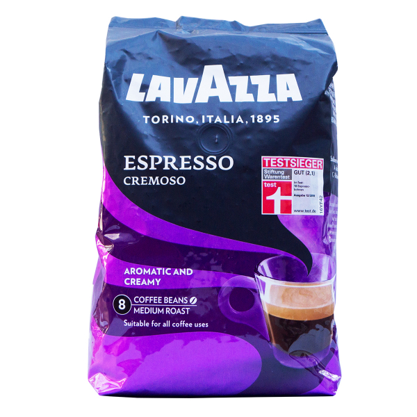 Lavazza Espresso Cremoso coffee beans 1 kilo