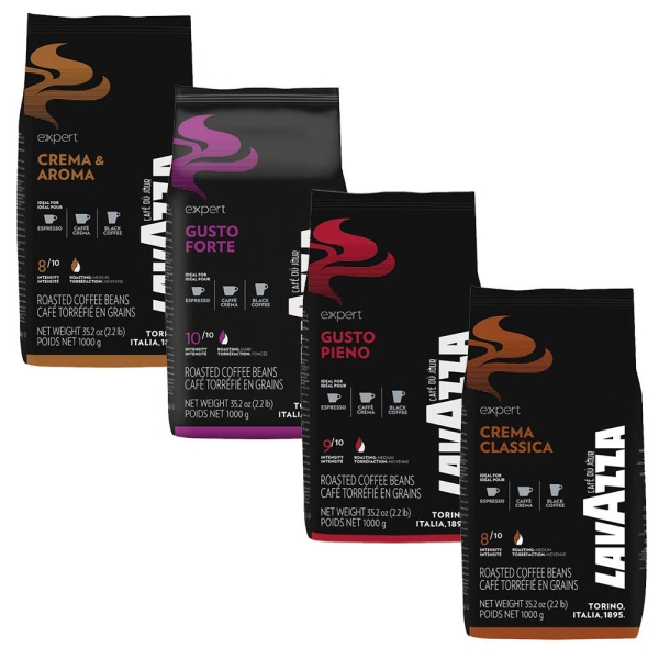 CAFE GRAIN GUSTO FORTE 1KG LAVAZZA - CAFE EN GRAIN - VDS Food