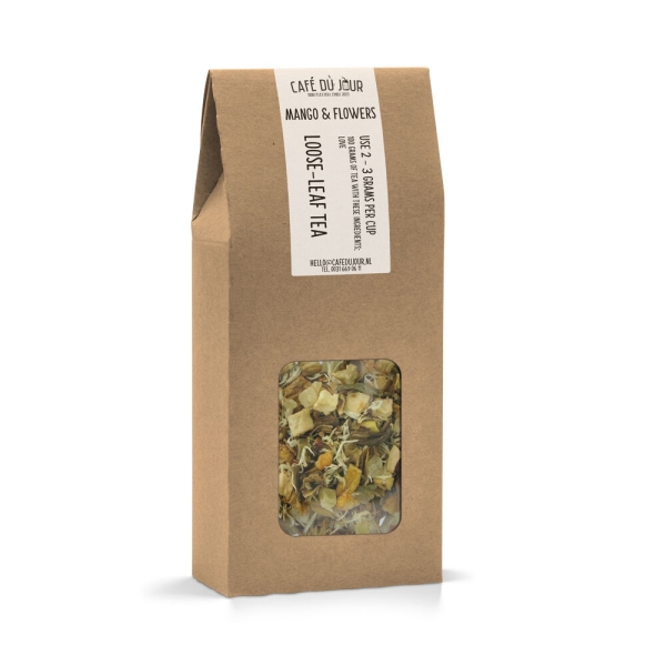 Mango & Flowers - Vruchtenthee 100 gram - Café du Jour losse thee