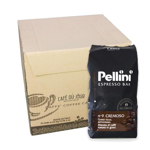 Pellini Espresso Bar No 9 Cremoso 6 kg Coffee beans 